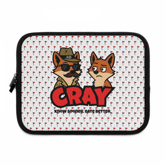 Laptop Sleeve w/ Greek Life Imposter and Flag Pattern