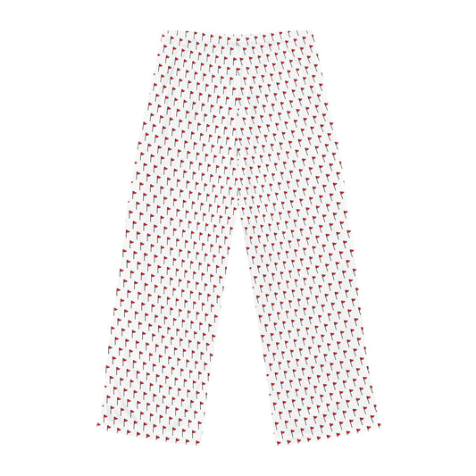 Cray Women's Fleece Pajama Pants with Flag Pattern