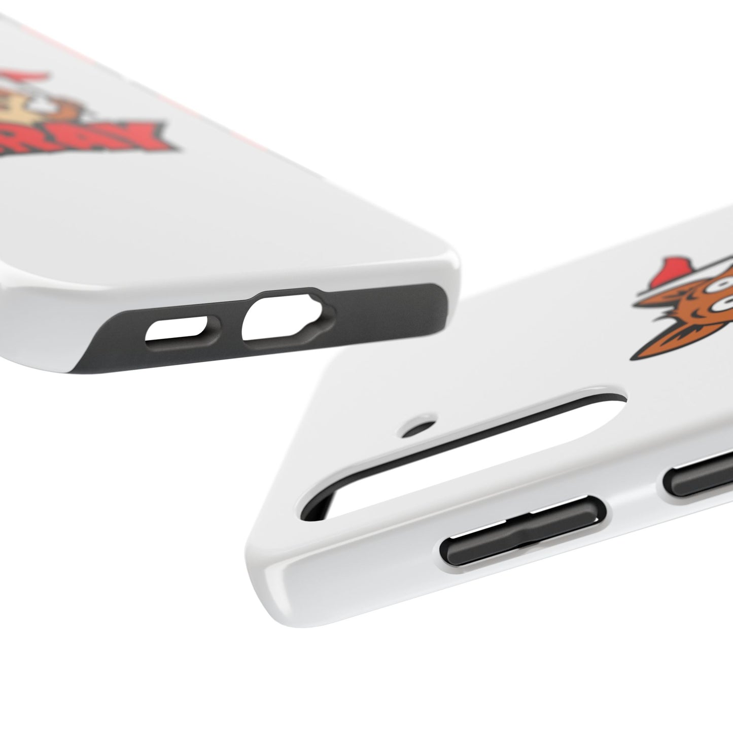 Cray Phone Case - White - Red Flag Fox