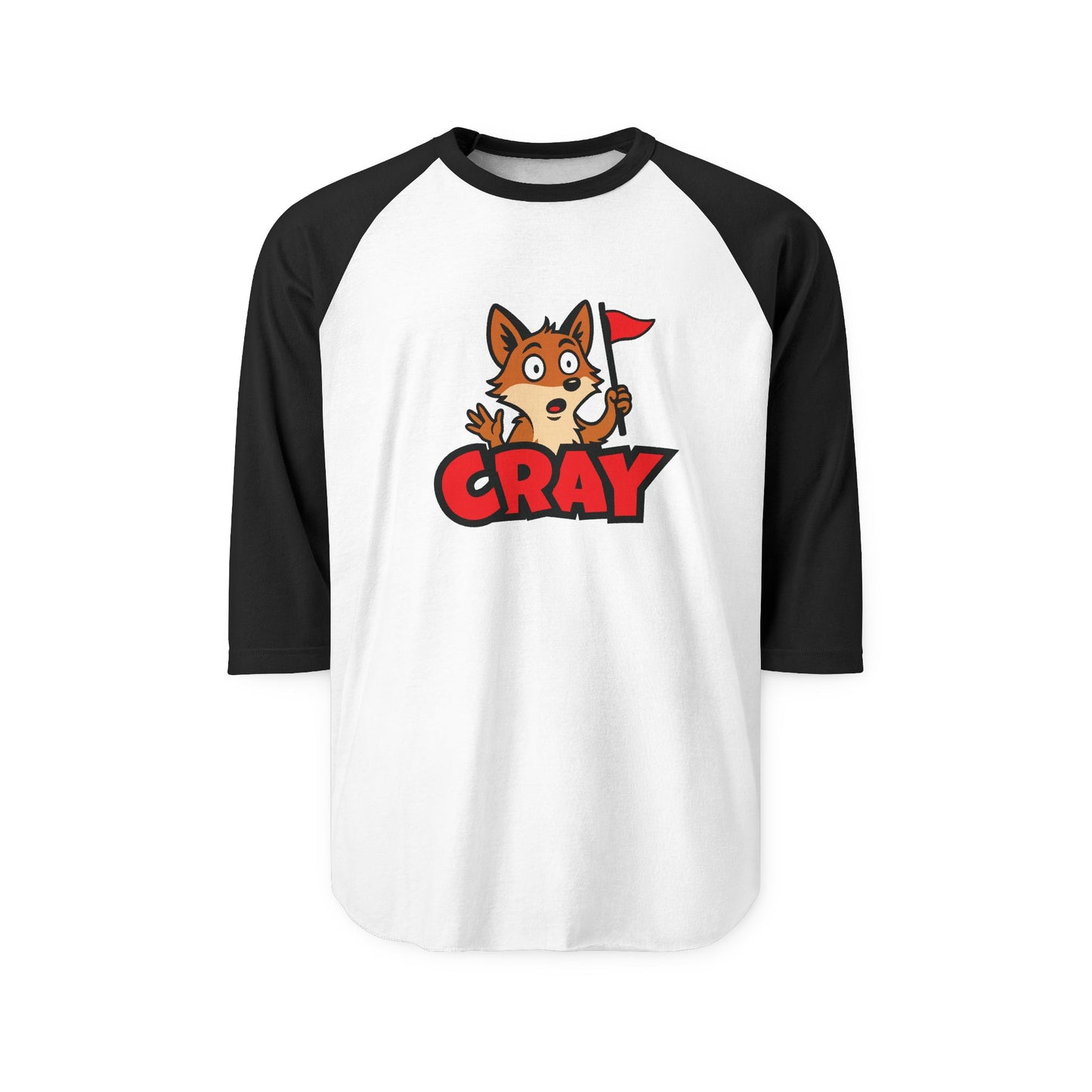 Unisex Three-Quarter Sleeve Raglan Shirt