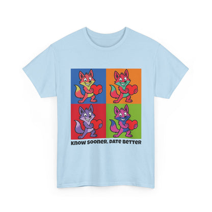 Cray Inverted Colored Squares Unisex T-shirt