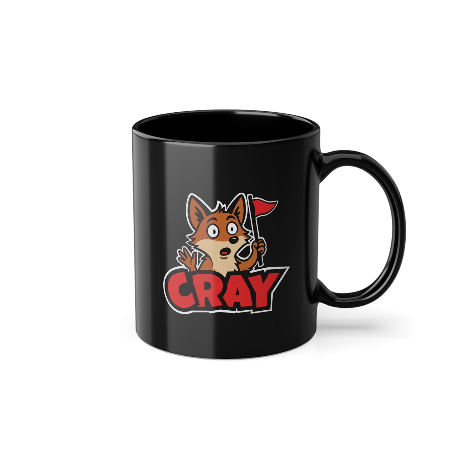 Cray Coffee Cup - Black