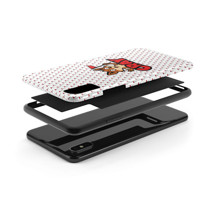 Cray Phone Case - White - Red Flag Fox