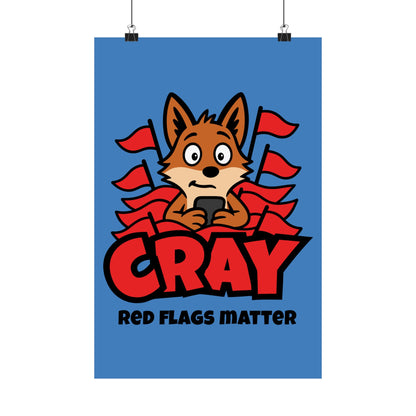 Red Flags Matter Poster (12"x18")