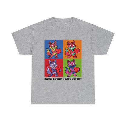 Cray Inverted Colored Squares Unisex T-shirt