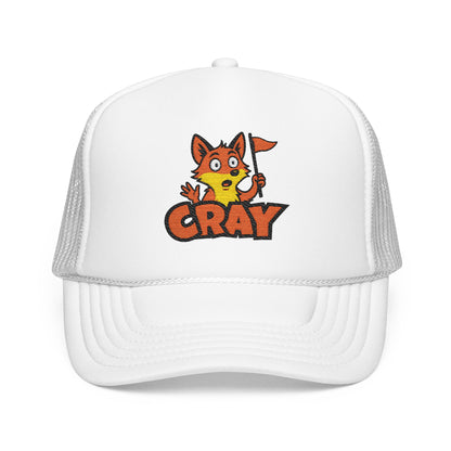 Foam Trucker Hat Embroidered w/ Cray Logo