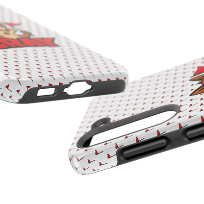 Cray Phone Case - White - Red Flag Fox