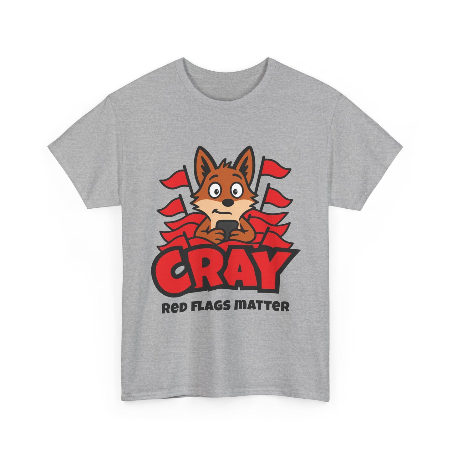 Cray "Red Flags Matter" Unisex T-shirt