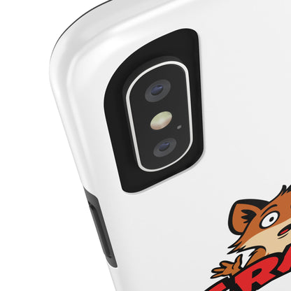 Cray Phone Case - White - Red Flag Fox