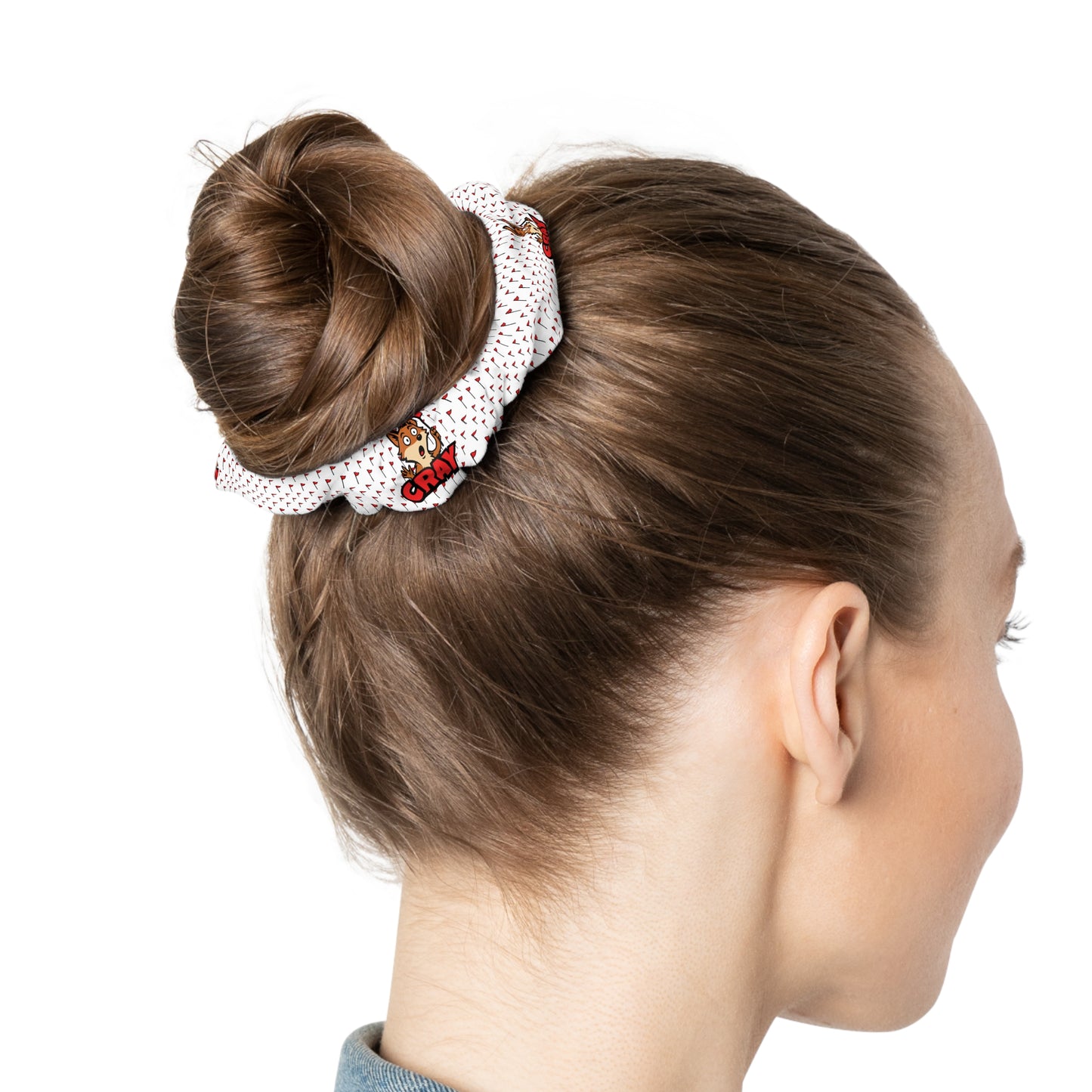Cray Scrunchie w/ Cray Logo and Flag Pattern