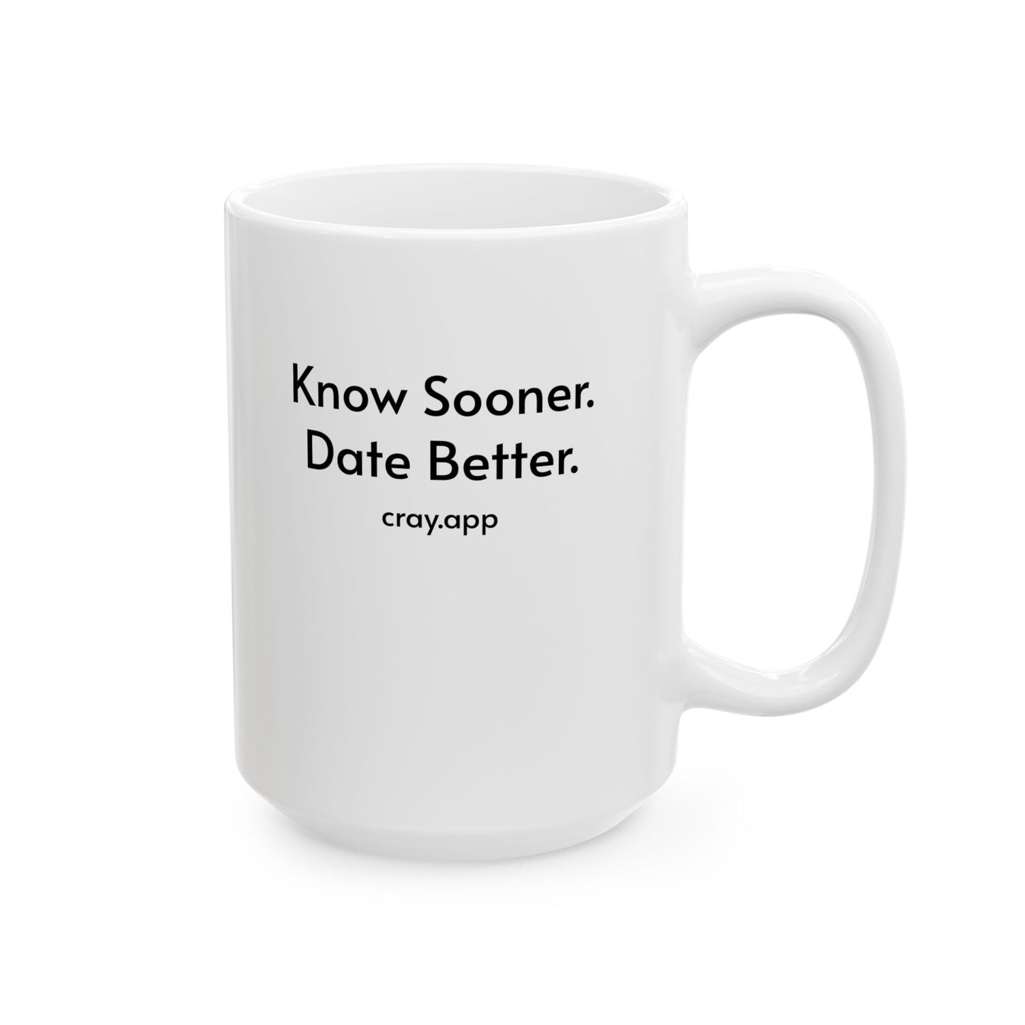 Cray Coffee Mug - White