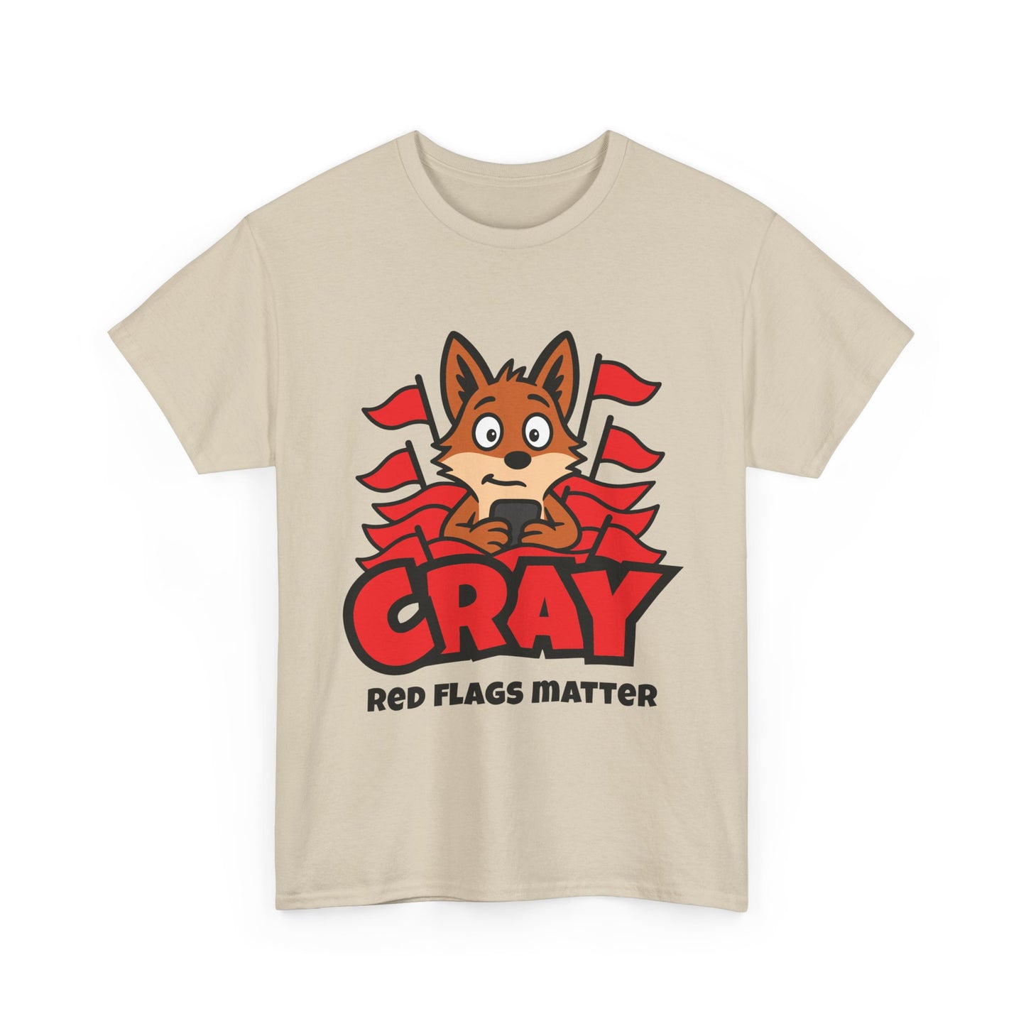 Cray "Red Flags Matter" Unisex T-shirt