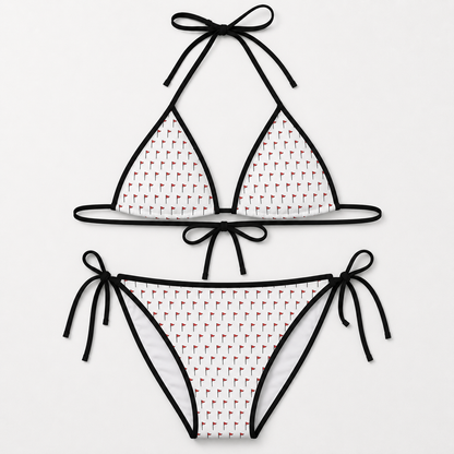 Cray Red Flag Bikini