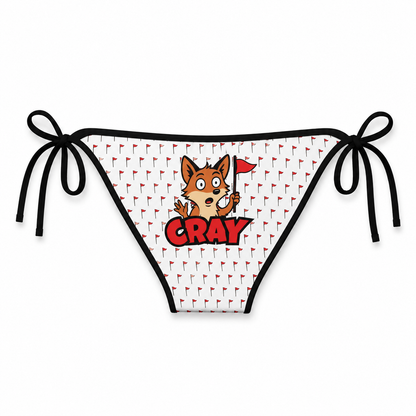 Cray Red Flag Bikini