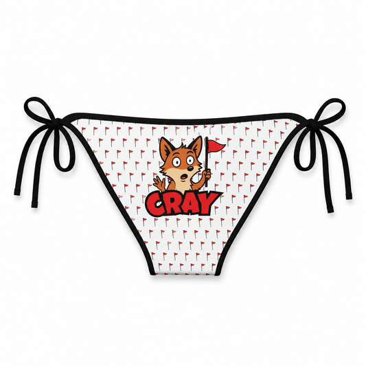 Cray Red Flag Bikini