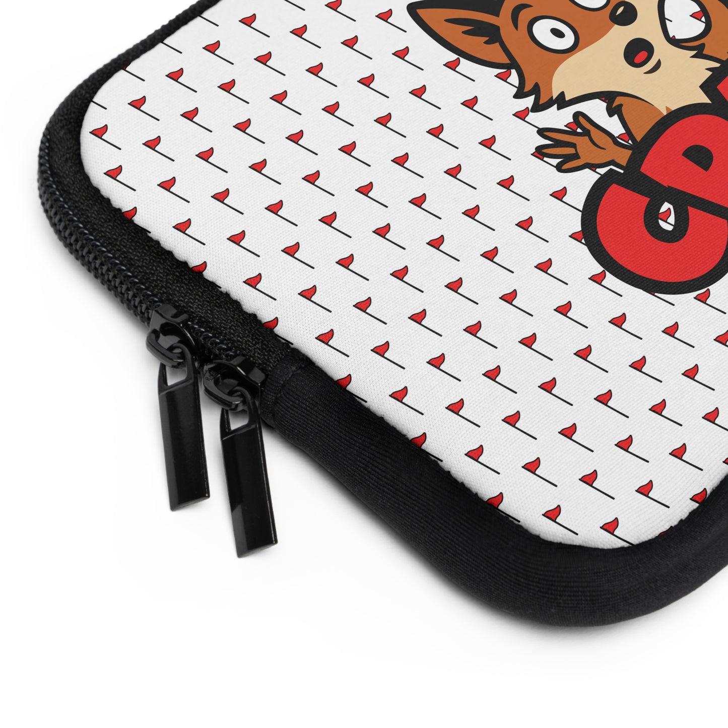 Laptop Sleeve w/ Cray Logo and Flag Pattern