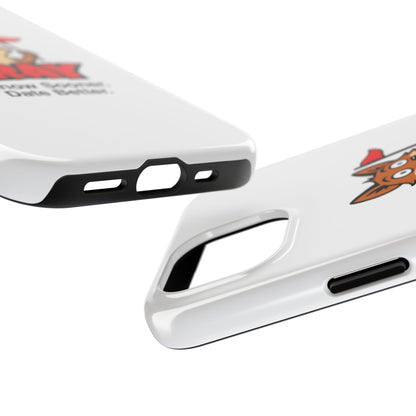 Cray Phone Case (tagline) - White - Red Flag Fox