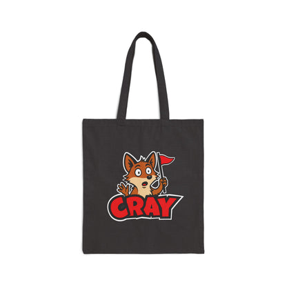 Cray Branded Canvas Tote Bag (Black)
