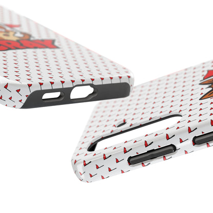 Cray Phone Case - White - Red Flag Fox