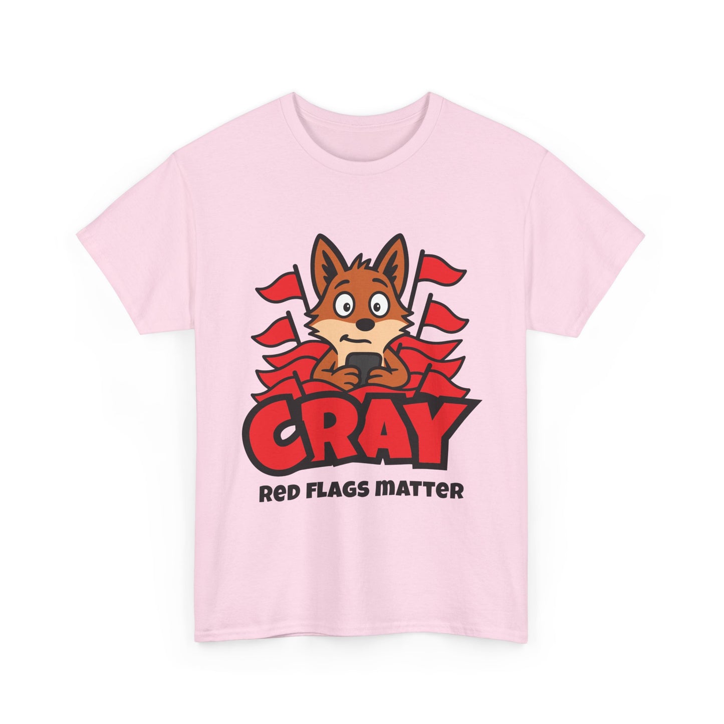 Cray "Red Flags Matter" Unisex T-shirt