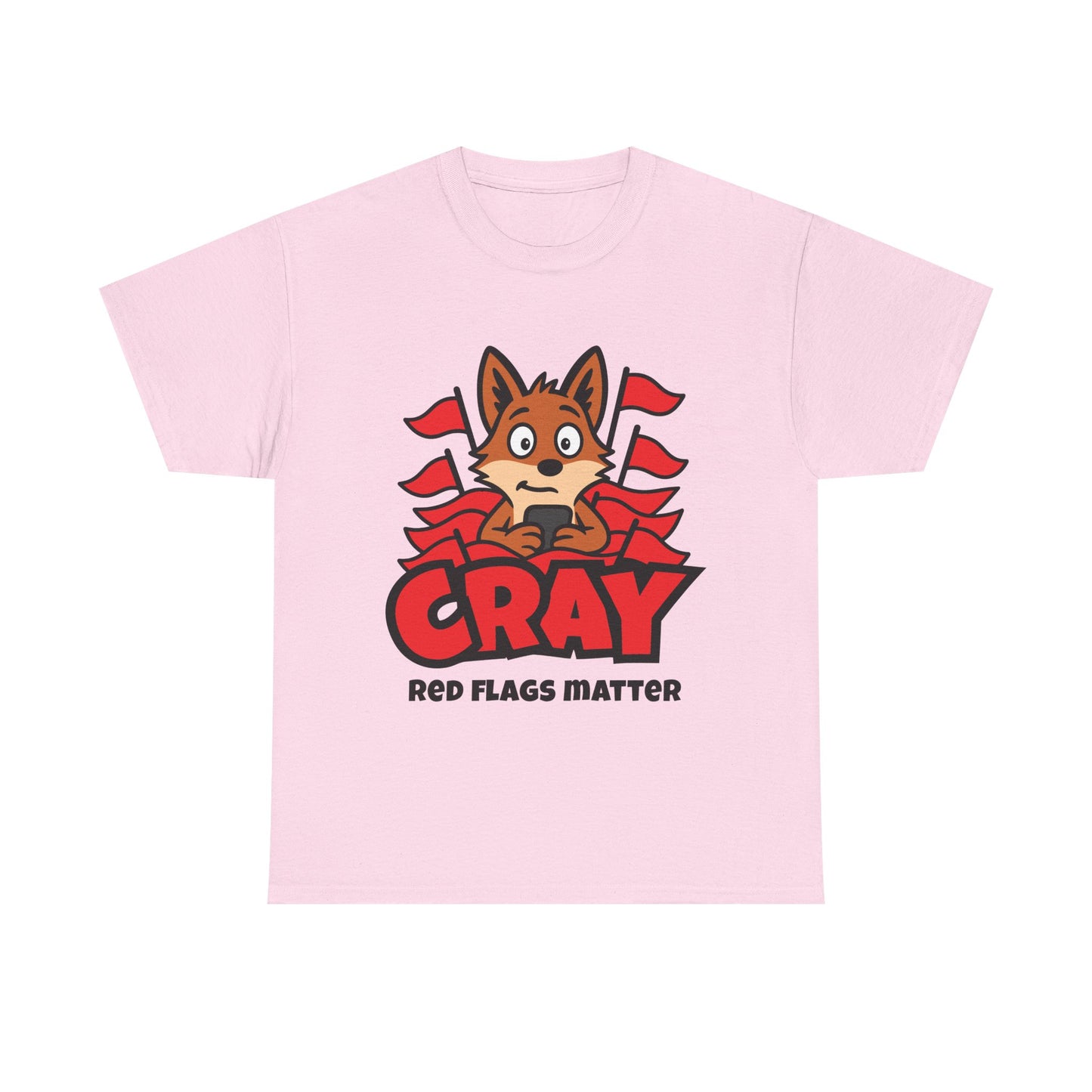 Cray "Red Flags Matter" Unisex T-shirt