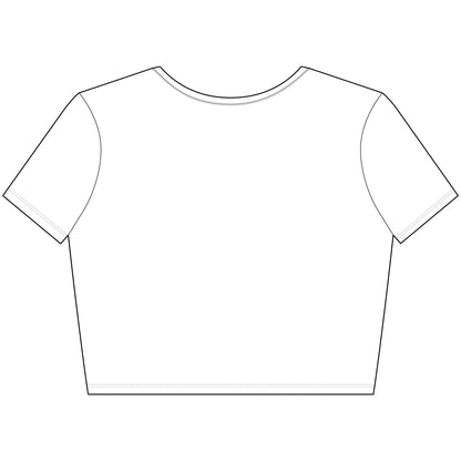 Cray Logo Crop Tee for Women