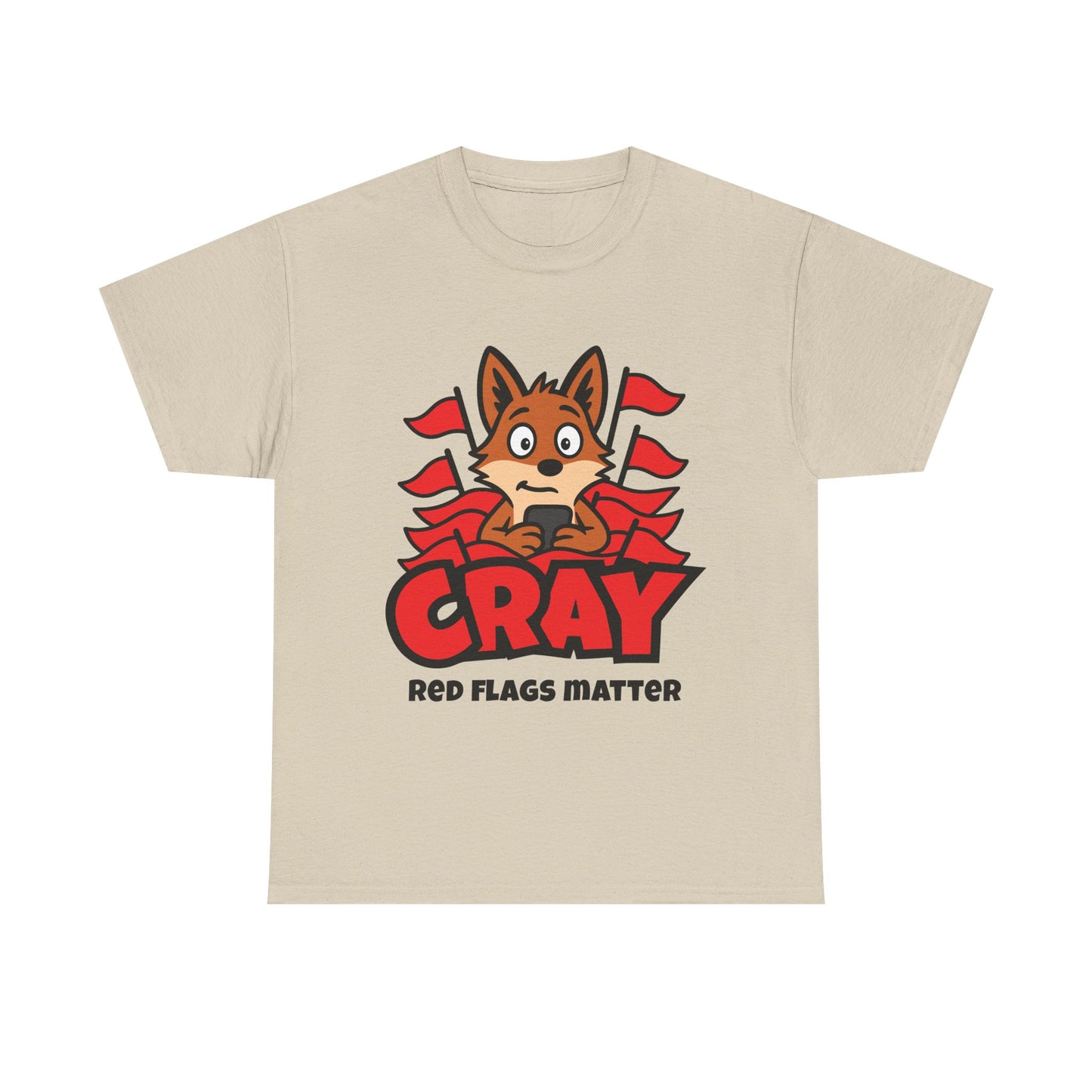 Cray "Red Flags Matter" Unisex T-shirt