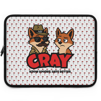 Laptop Sleeve w/ Greek Life Imposter and Flag Pattern