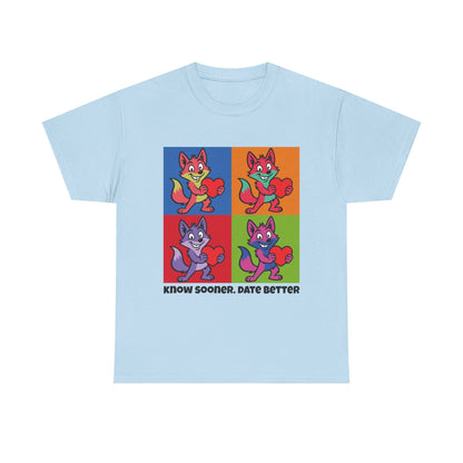 Cray Inverted Colored Squares Unisex T-shirt