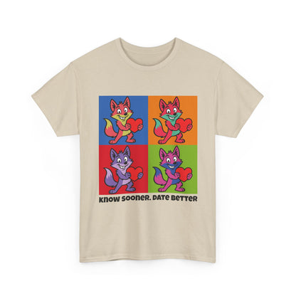 Cray Inverted Colored Squares Unisex T-shirt