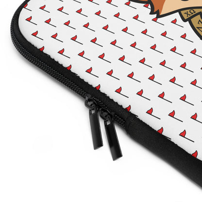 Laptop Sleeve w/ Greek Life Imposter and Flag Pattern