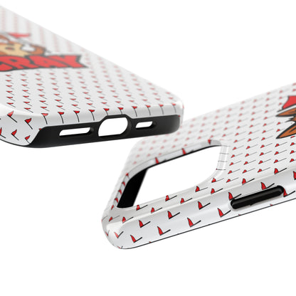 Cray Phone Case - White - Red Flag Fox