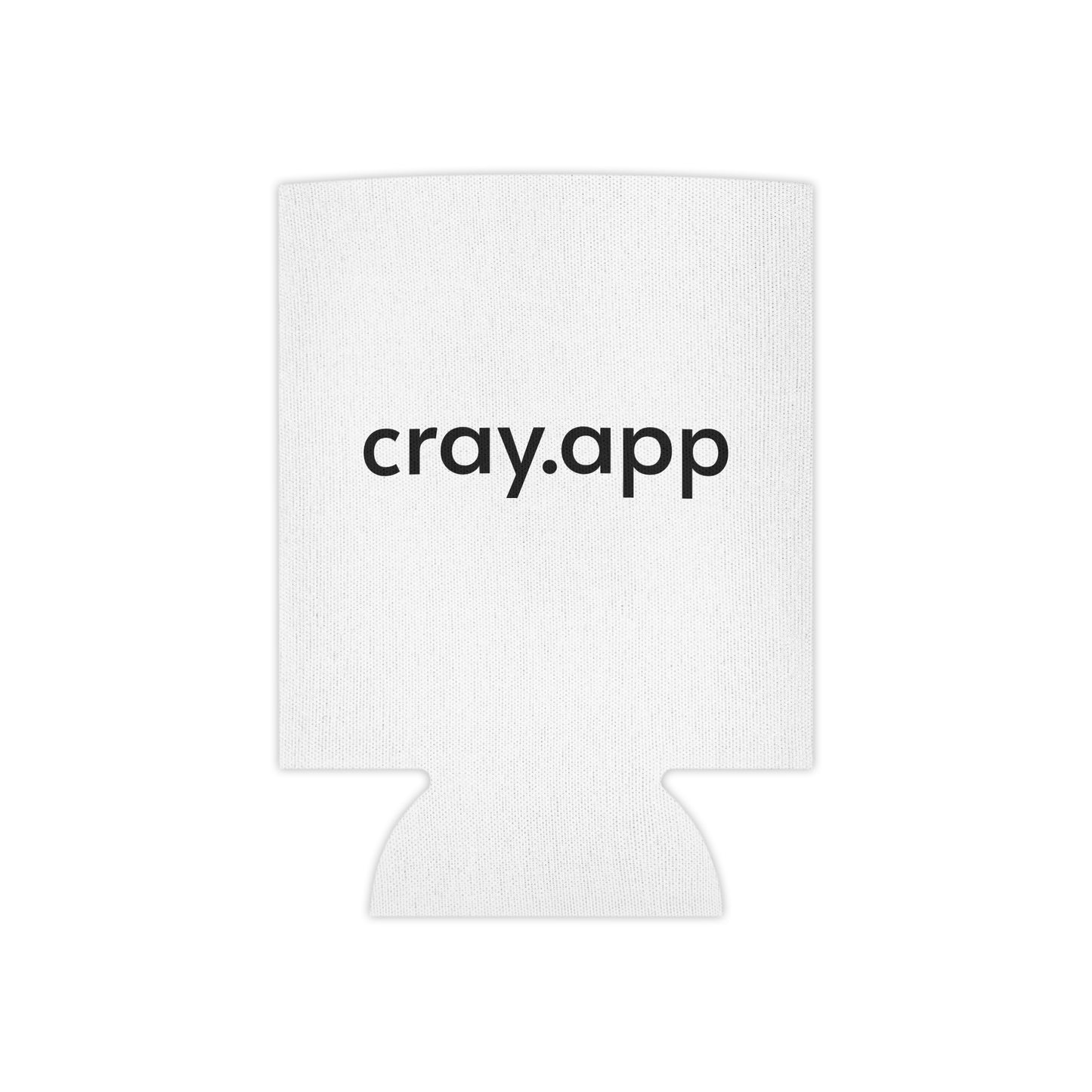 Can Cooler — 'CRAY: Vibes Lie. Patterns Don't.' Cute Fox Can Koozie (cray.app)