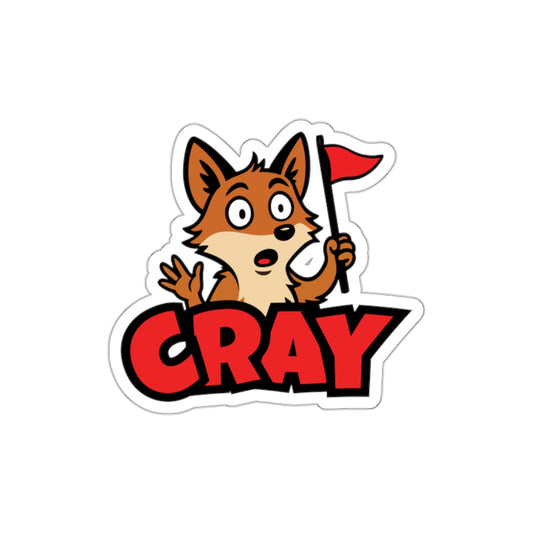 Cray Sticker - Die Cut Sticker