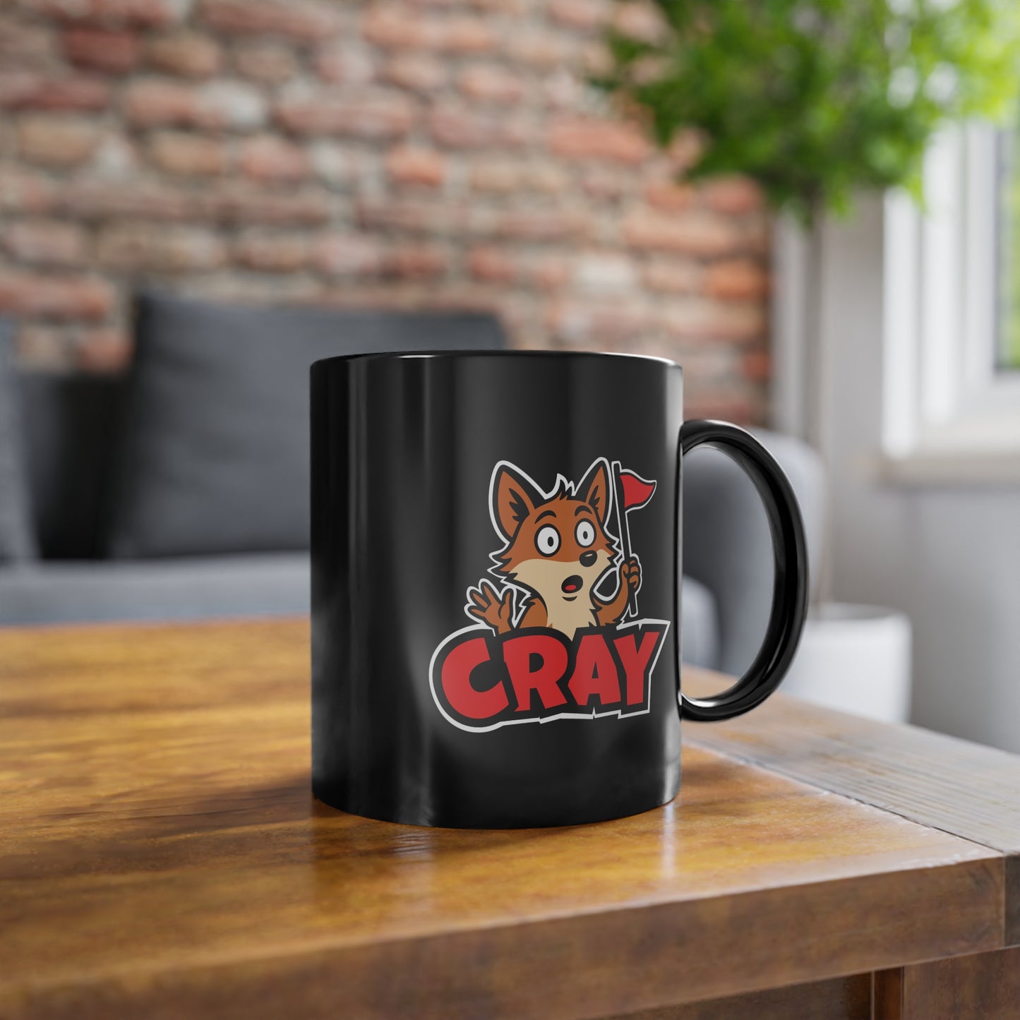 Cray Coffee Cup - Black
