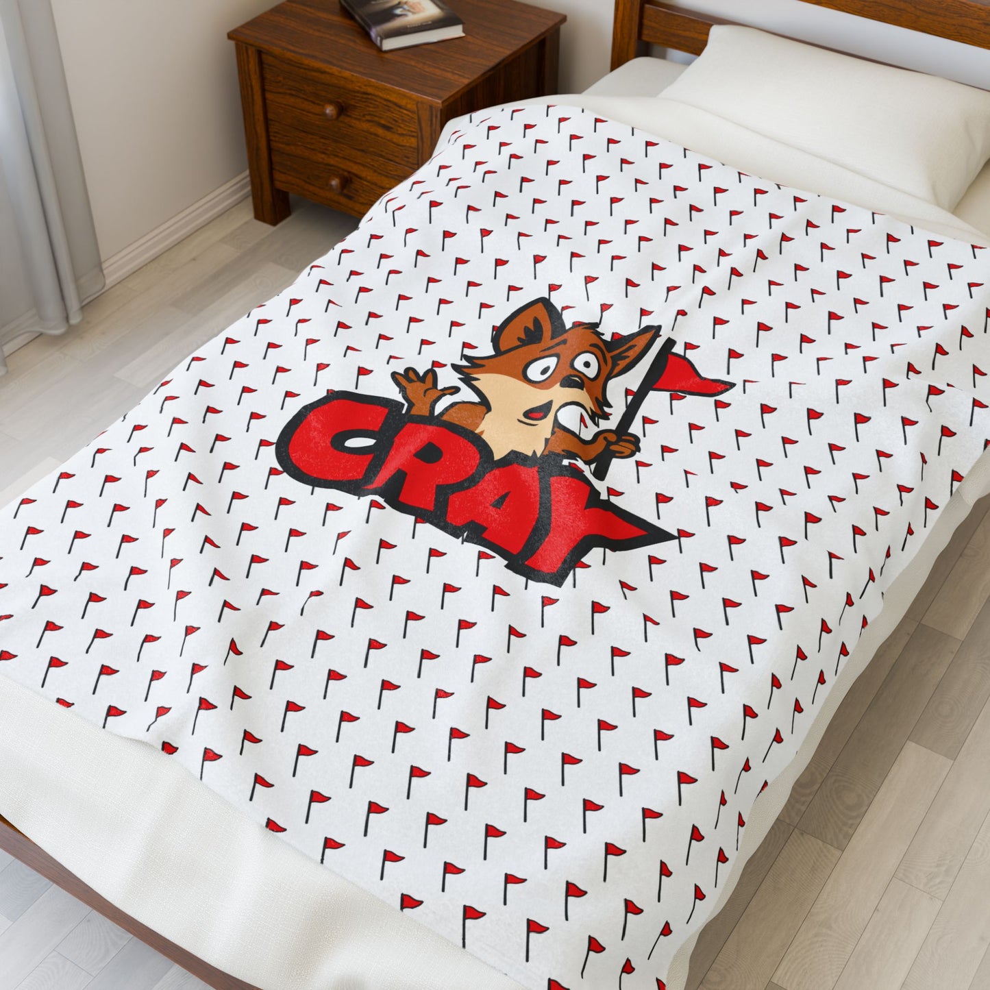 Cray Plush Blanket